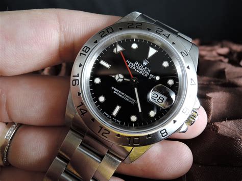 rolex explorer 2 black dial 16570|Rolex 16570 price.